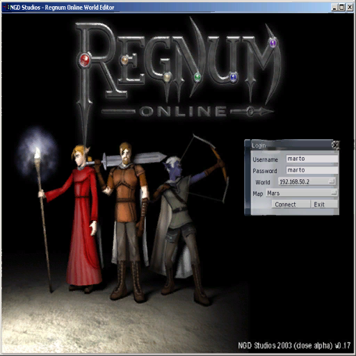World Editor Login